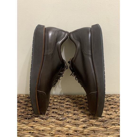 Bally Rutger Italian Oxford Lace Up Luxury Leather Soft Shoes Old Money 8.5 E - Picture 3 of 10